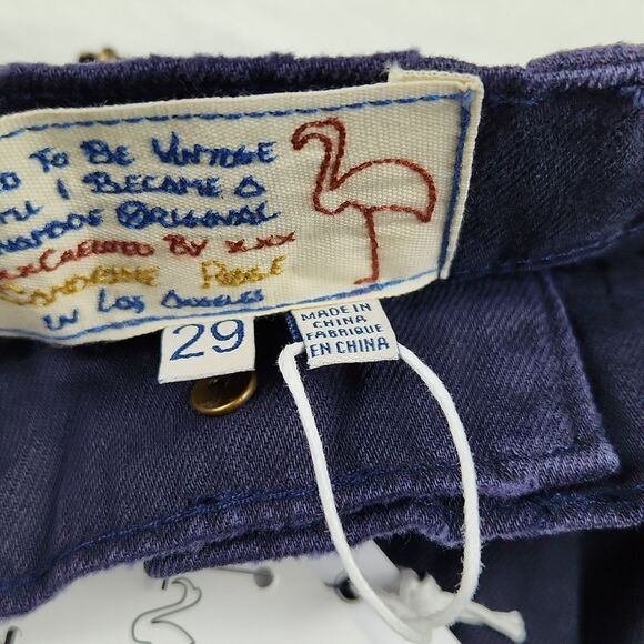 Free People -157 Sandrine Rose Relaxed Fit Ankle Jeans in French Worker Size 29 - Picture 8 of 12